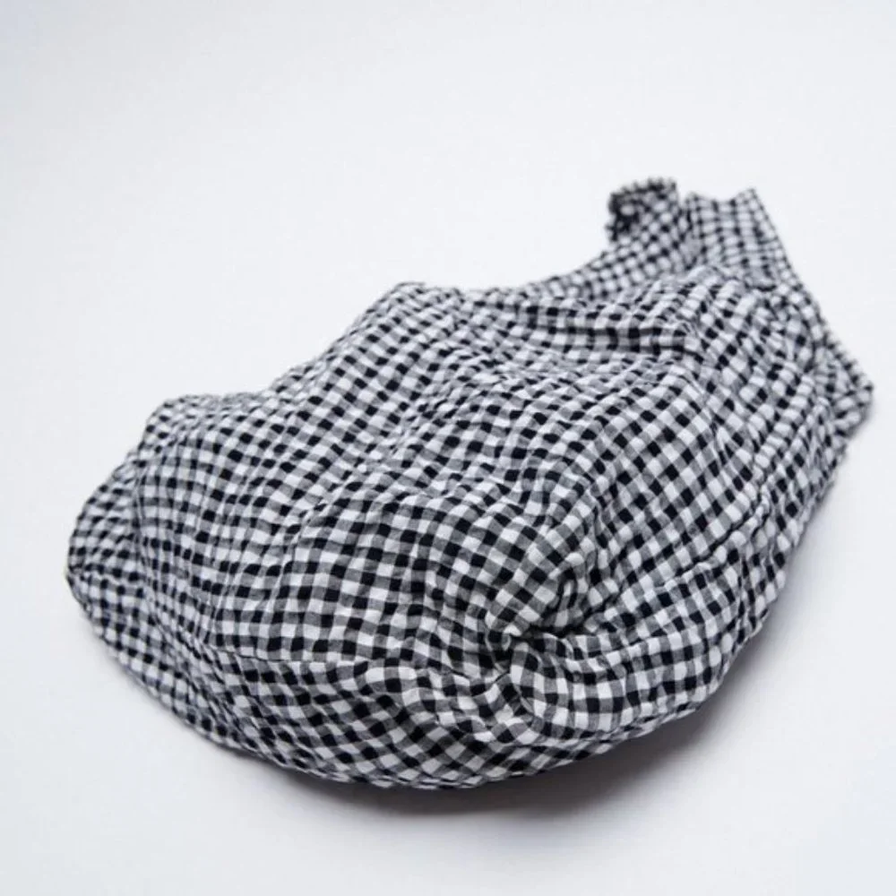 ZARA Gingham Bag - Picture 9 of 9